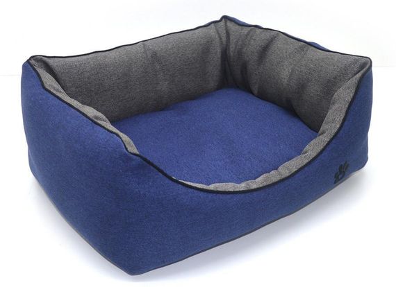 Лежак для собак и котов Zoo-hunt Loft синий №1 300х400х180 мм | Зображення 2