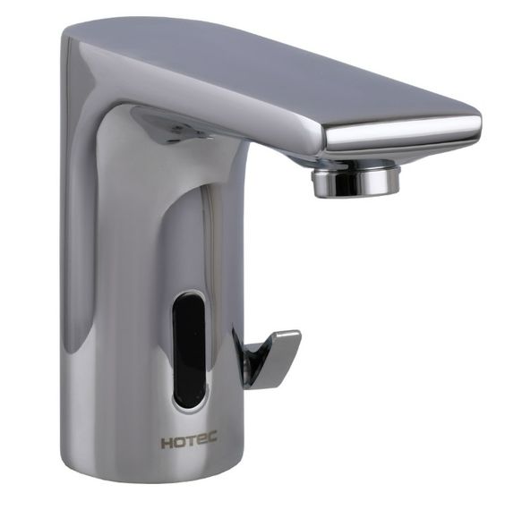 Змішувач сенсорний для умивальника Hotec  з трансформатором (гаряча/холодна вода) 19.117-DC/AC (220V/6V) | Зображення 2