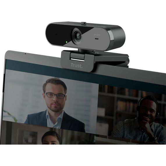 Веб-камера Trust Taxon QHD Webcam Eco Black (24733) | Зображення 3