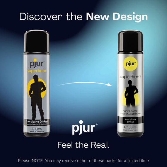 Лубрикант - Pjur Superhero Energizing Glide, 100 мл | Зображення 1