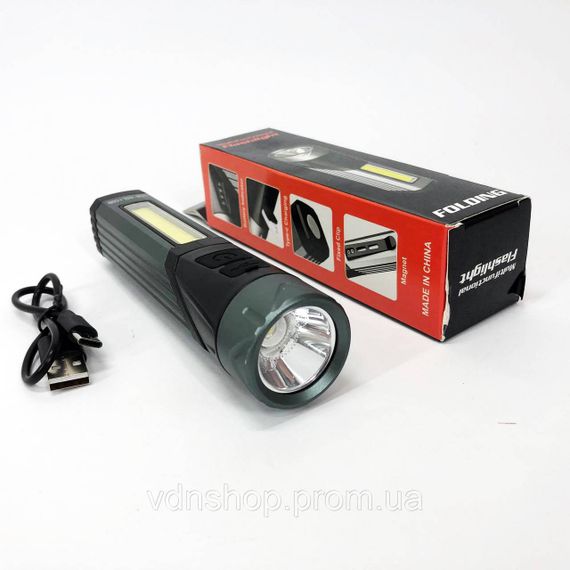 Ліхтарик світлодіодний для туриста Police, Ліхтар ручний з функцією зарядки, Невеликий ручний ліхтар MG-19 | Зображення 2