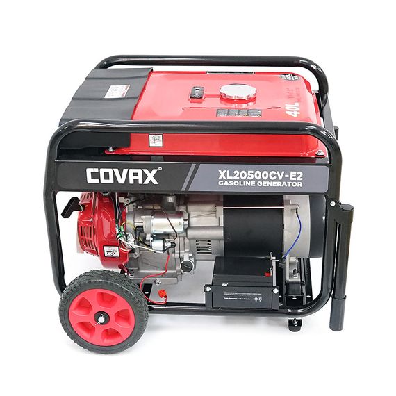 Генератор бензиновий COVAX XL20500CV-E2, 9.5kW, однофазний 220V, 50Hz, DC12V | Зображення 3
