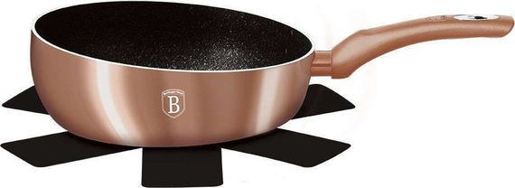 Сотейник ProСhef серии Rosegold СolleСtion d=26 Berlinger Haus BH-1522-N