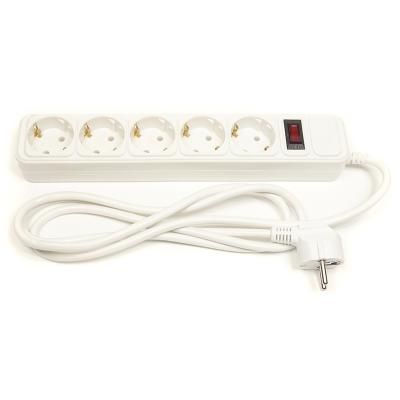 Сетевой фильтр питания PowerPlant 1.8 м, 5 розетoк, евростандарт (JY-1056/1.8) (PPSA10M18S5) | Зображення 1