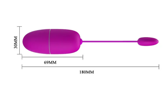 Виброяйцо управляемое смартфоном Pretty Love - NYMPH 12 режимов вибрации sexstyle | Зображення 9