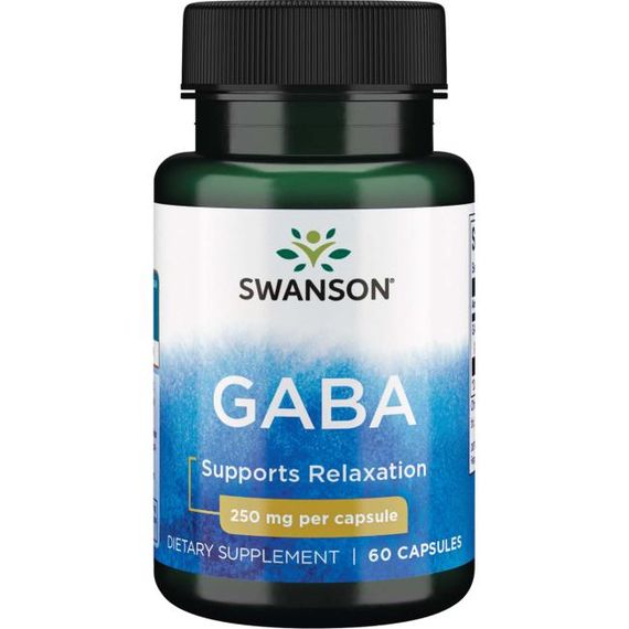 Аминокомплекс Swanson GABA 250 mg 60 Caps