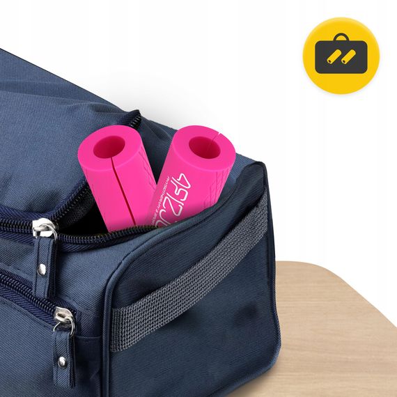 Розширювальні накладки на гриф 4FIZJO Fat Grip 2 шт силіконові Pink (P-5905973404334) | Зображення 8