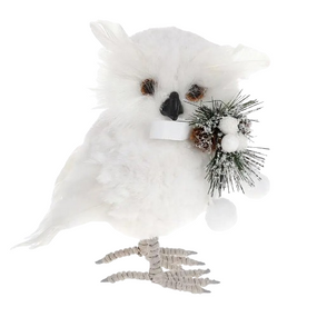 Новорічна фігура  Сова, 20см