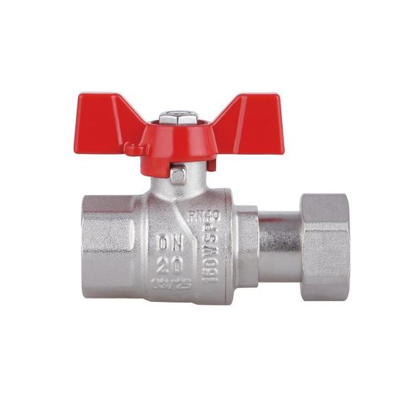 Кран кульовий з накидною гайкою Thermo Alliance Forte 3/4" ВР для води прямий SF260W20 | Зображення 4