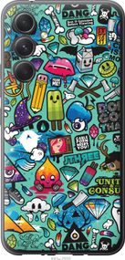 Чехол на Samsung Galaxy A54 A546E Стикер бомбинг 1 "693u-2935-17620"