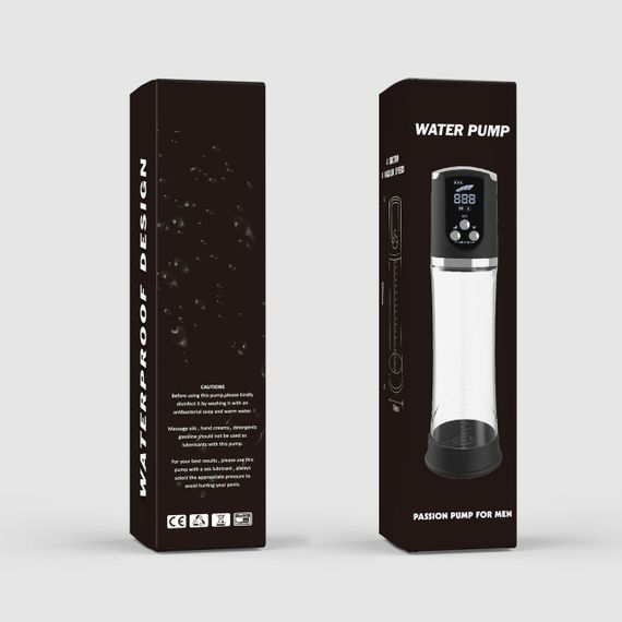 Вакуумна помпа Powerpump PREMIUM RECHARGEABLE AUTOMATIC WATERPROOF Sex Aura | Зображення 1