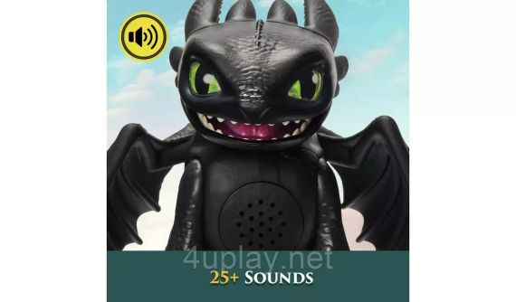Інтерактивна іграшка Dreamworks Dragons Як приборкати дракона Рикаючий малюк Беззубик | Зображення 4