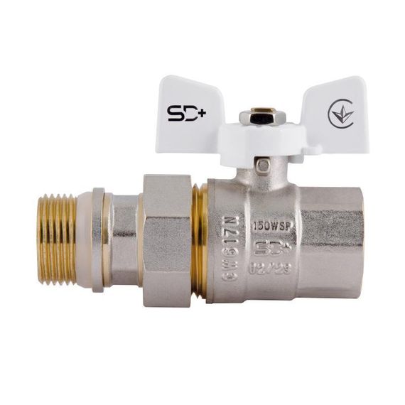 Кран Американка Thermo Alliance Standart з антипротічкою 3/4 PN40 конус SD900NW20PN40 | Зображення 3