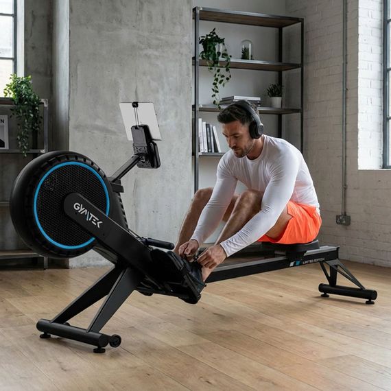 Гребний тренажер Gymtek XR2500 повітряний електромагнітний | Зображення 1