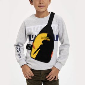 Сумка через плече дитяча PUBG:Battlegrounds 29х17 см сумка слінг для хлопчика (01954)