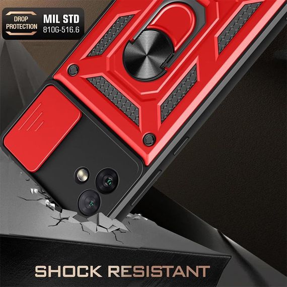 Ударопрочный чехол Camshield Serge Ring для Samsung Galaxy A06 | Зображення 1