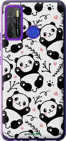 Чохол на Tecno Spark 5 Pro KD7 Панди "4318u-2445-2448"