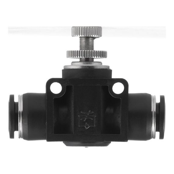 Цангове пряме з'єднання з регулятором, для поліуретанових та ін. шлангів 10*10 мм INTERTOOL PT-2398 | Зображення 2