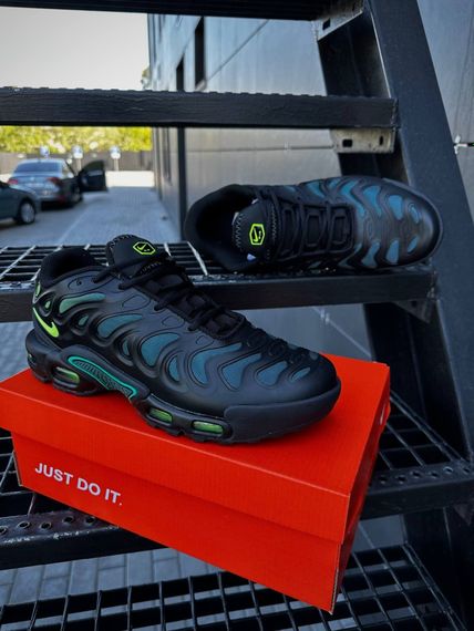 Кросівки Nike Air TN Plus Drift (black & green) | Зображення 5