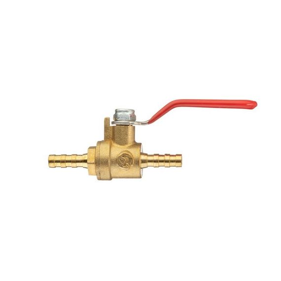 Кран кульовий повітряний з латуні, на шланг 6 мм INTERTOOL PT-1893 | Зображення 1