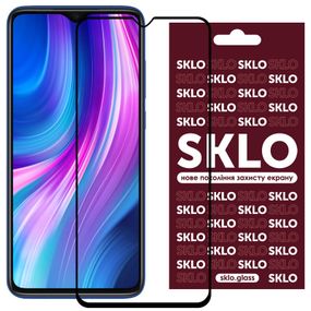 Захисне скло SKLO 3D (full glue) для Xiaomi Redmi Note 11E/Poco M5