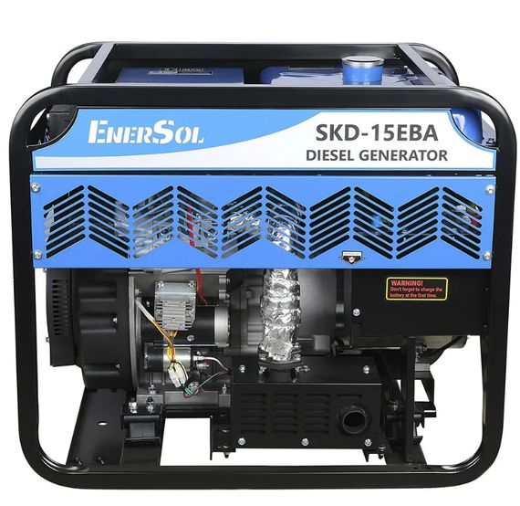 Генератор дизельний EnerSol 12/13 кВт SKD-15EBA | Зображення 3