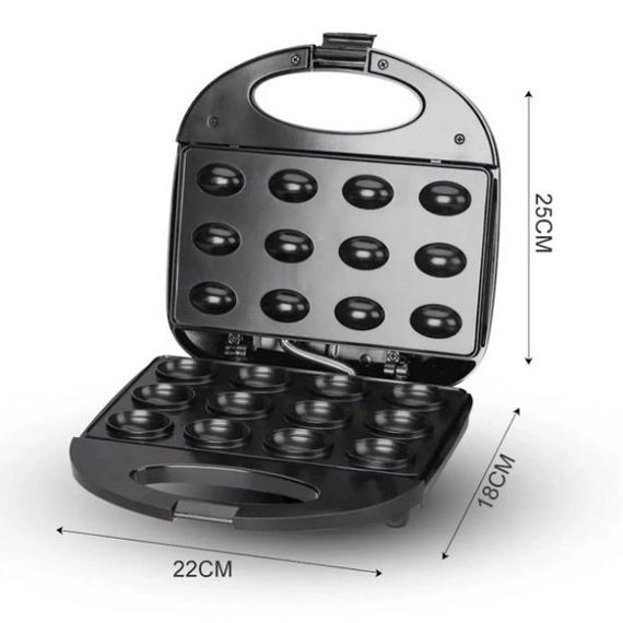 Електрична горішниця RAF R.246 для випікання горішків з антипригарним покриттям на 12 NK-325 половинок 750Вт