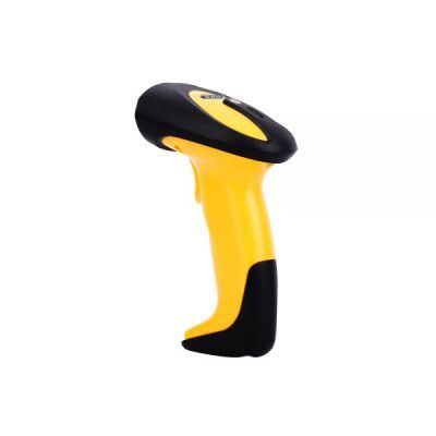 Сканер штрих-кода UKRMARK EV-W2503 2D, 433MHz, USB, IP64, stand, black/yellow (900769) | Зображення 4