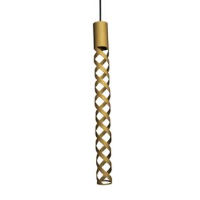 Світильник підвісний (люстра) Helix GU10 P60600 Муар, Золото, Atmolight