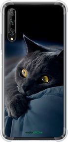 Чохол на Huawei P Smart Pro Димчастий кіт "825sp-1906-2448"