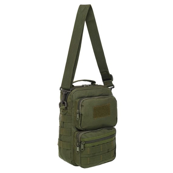 Сумка тактична багатоцільова SILVER KNIGHT TY-9060 (29х19х8см) 4л Олива | Зображення 8
