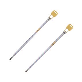 Гнучка підводка для підключення змішувача Kroner KRM 1/2"хМ10 ВЗ 150 см в нейлоновому обплетенні покритому ПВХ