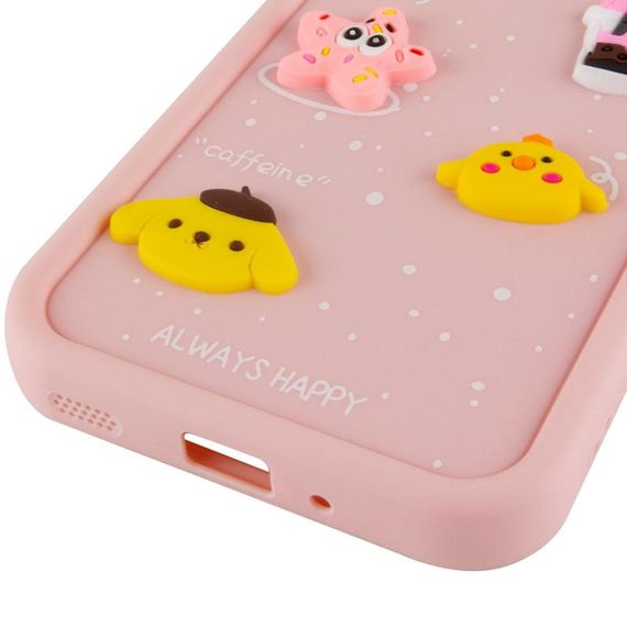 Чехол TPU Toys Case with Ears для Samsung Galaxy A16 4G/5G Light Pink | Зображення 4