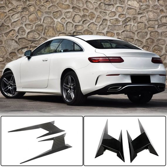 Накладки на задні крила (для AMG-Line 2017-2019, Карбон) для Mercedes E-class coupe C238 рр