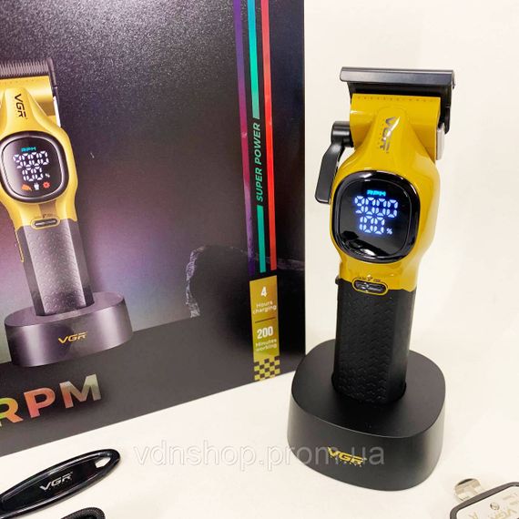 Акумуляторна універсальна машинка для стрижки, Акумуляторна машинка для стрижки і укладання волосся GO-85 | Зображення 8