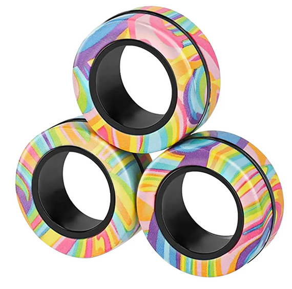 Гра магнітні кільця stress relief magnetic rings