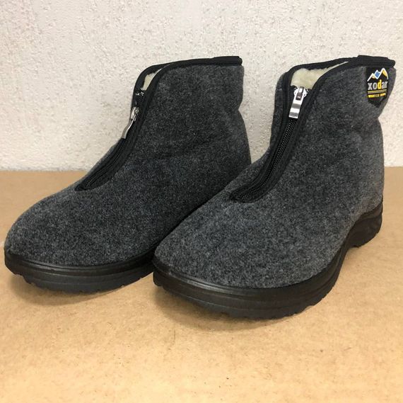 Черевики чоловічі утеплені на застібці 41р 27см, повстяні бурки, домашні чоловічі валянки | Зображення 1