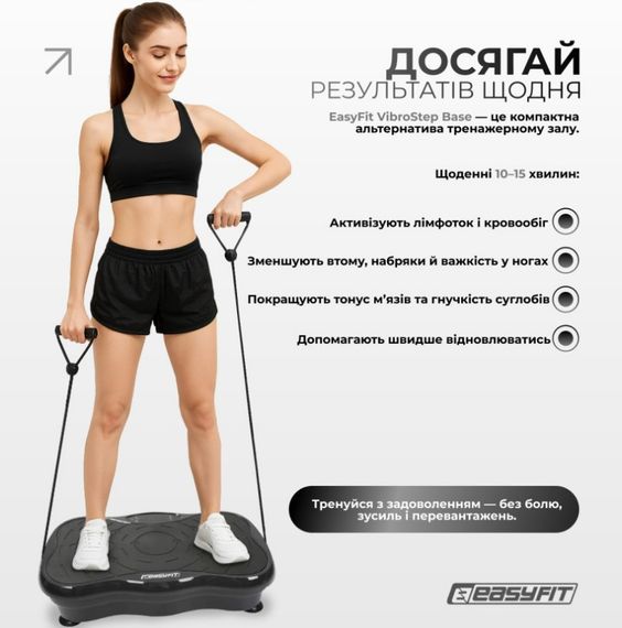 Віброплатформа EasyFit VibroStep Base (EF-0544) | Зображення 1