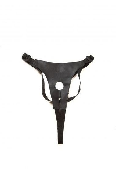 Трусики HARNESS з кріпленням Vac-U-Lock, Черный