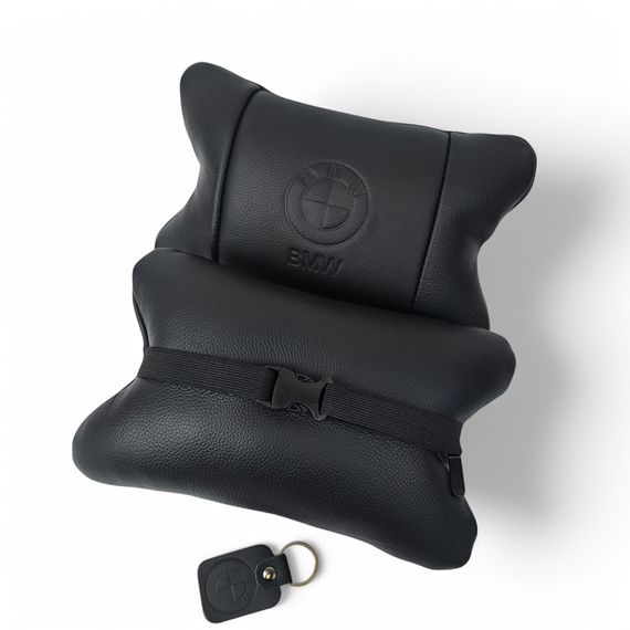 Оригінальний подарунок автомобілісту BMW, Комфортна подушка підголівник для автомобіля TM-35 | Зображення 1