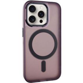 Чохол TPU+PC Lily with MagSafe для Apple iPhone 15 Pro (6.1") Dark Purple