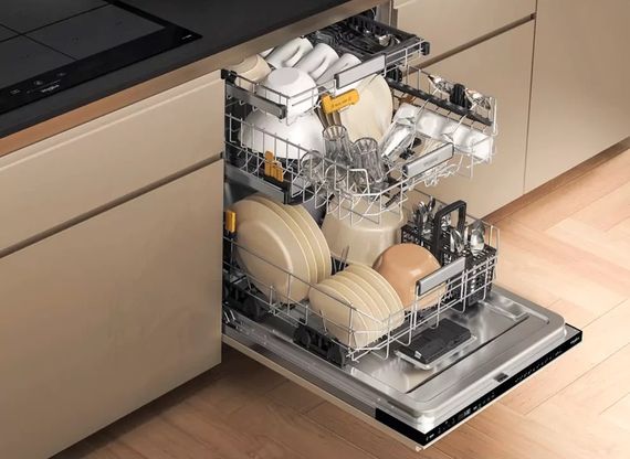 Посудомийна машина Whirlpool вбудована W8IHP42L | Зображення 6