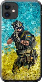 Чехол на iPhone 11 Воин ЗСУ "5311u-1722-17620"