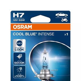 Лампа H7 OSRAM 12V 55W PX26d COOL BLUE INTENSE NEXT GEN +100% 64210CBN-1BL