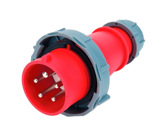 Вилка 0252 PRO 3Р+PЕ+N 32А 380В IP67 переносная Ny95502045