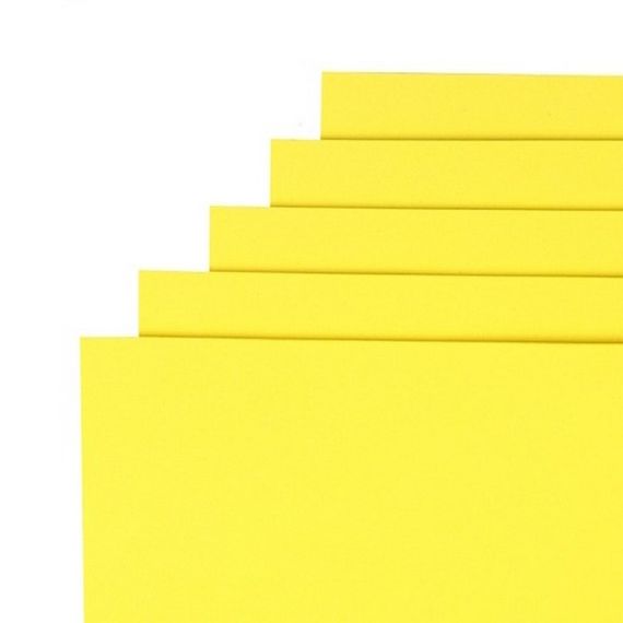 Фоамиран для творчества А4 15A4-7017 темно-желтый 1,5 мм, 10 листов