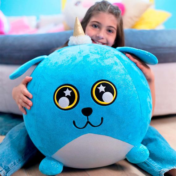 Игровой набор Синий песик Biggies BIG001-UD надувная игрушка, насос 45 см | Зображення 6
