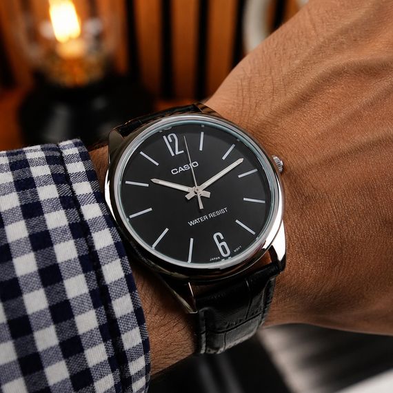 Чоловічий годинник Casio MTP-V005L-1B | Зображення 6