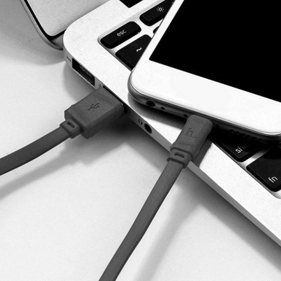 Уцінка Дата кабель Hoco X5 Bamboo USB to Lightning (100 см) | Зображення 4