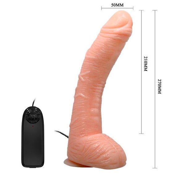Вибратор на присоске Penis Vibration, BW-008037Z Sex Aura | Зображення 8